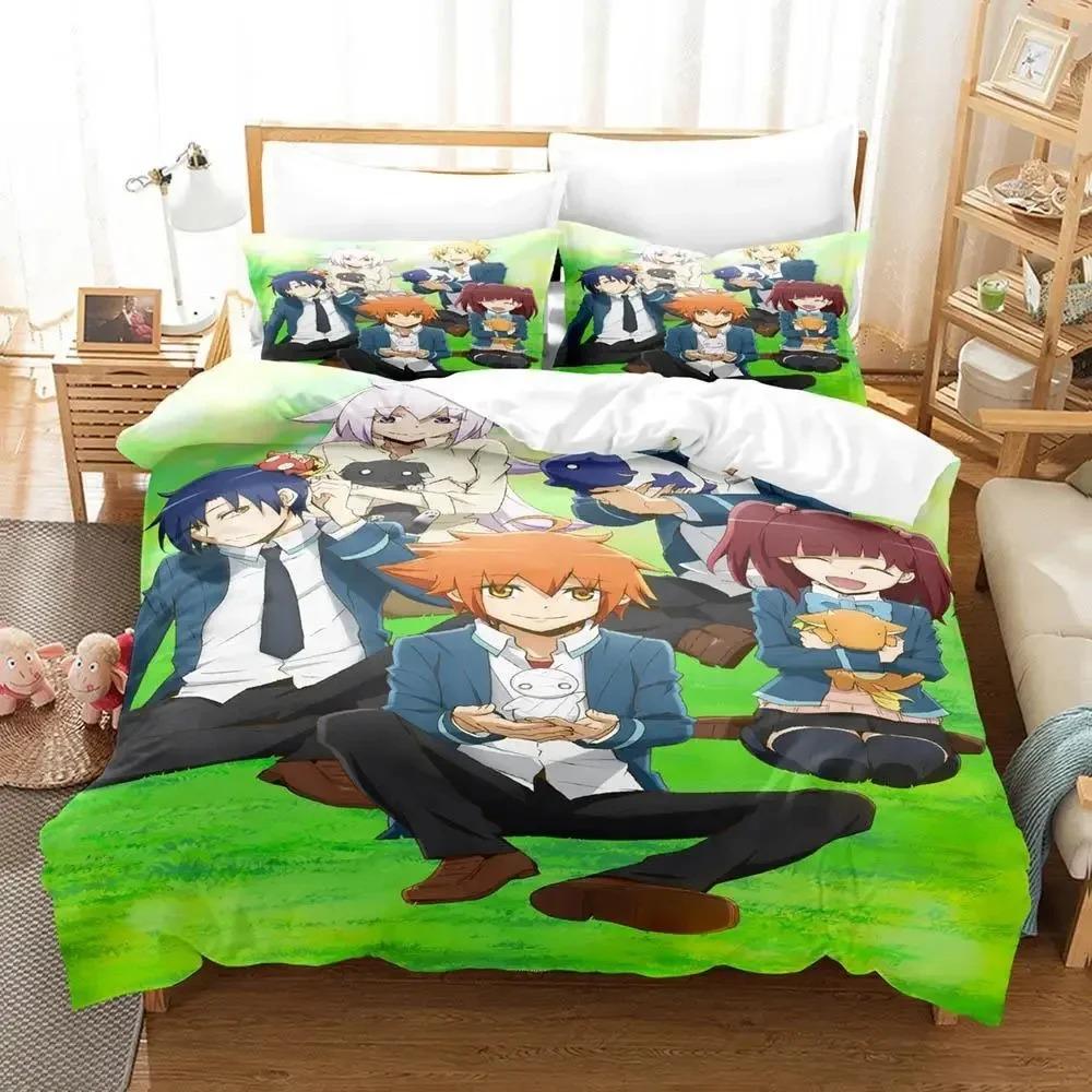 Anime How to Keep a Mummy Bedding Set Twin Queen Size Duvet Cover Pillowcase for Boys Girls Kids Adult Home Textile