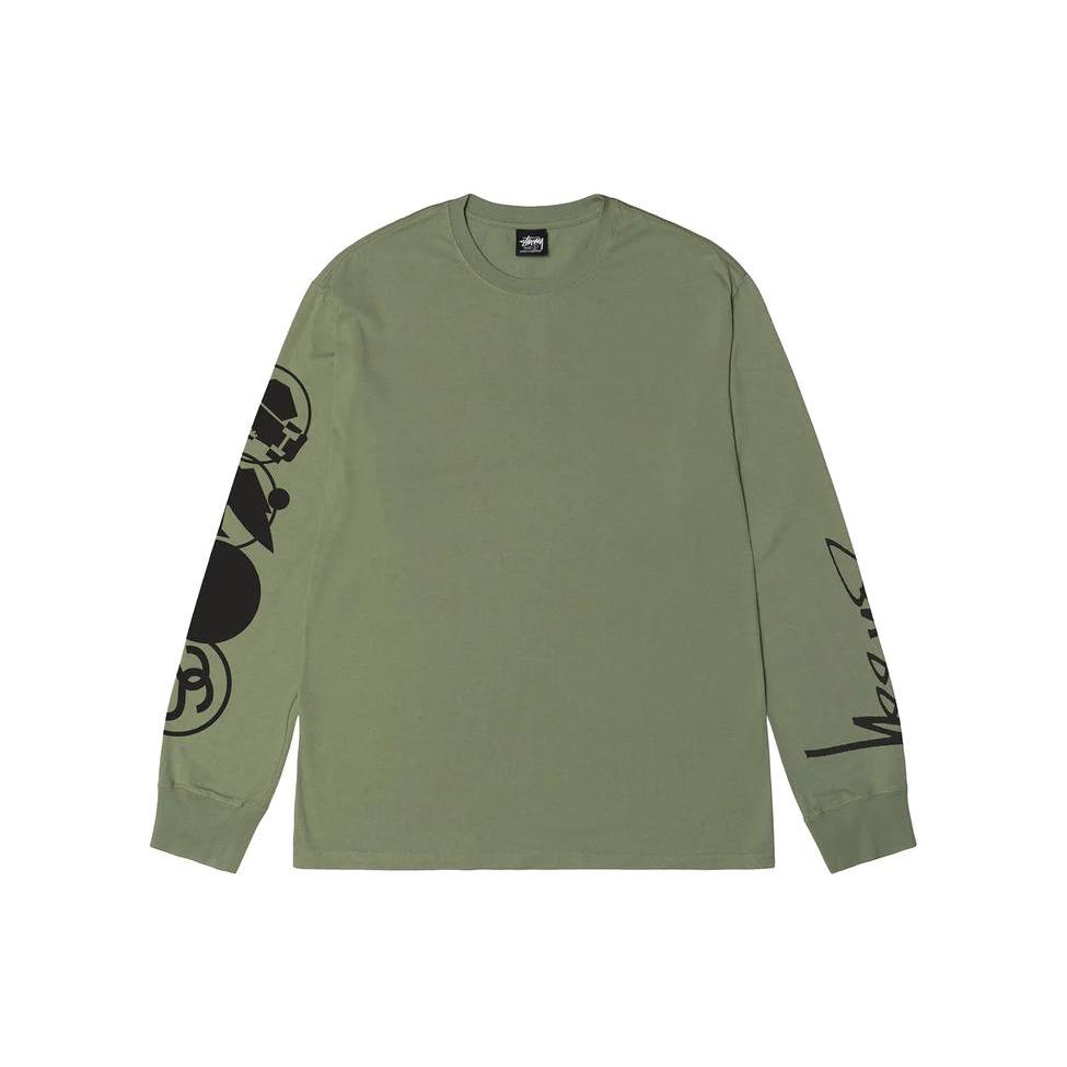 Stussy Pigment Dyed Long-sleeved T-shirt 1994888
