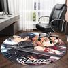 Customizable S-Sword Art Online2 Round Non-Slip Carpet - Ideal for Garden, Picnic, Office, Perfect for Decoration, Suitable For All Seasons