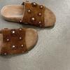 Flower Women Flats Slippers Casual Sandals Woman Shoes Summer 2025 New Beach Dress Shoes Fashion Flip Flops Walking Slides Mujer