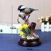 Sound Voice Control Electric Simulation Bird Toy for Pet Bird Cage Kids Gift Garden Ornaments Induction Parrot Supplies