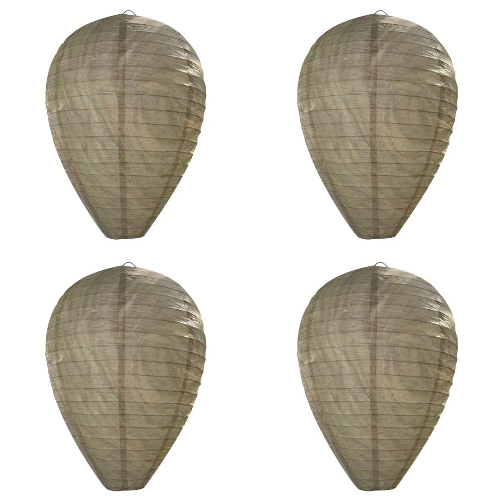 1-5PCS Wasp Nest Decoy Hornets Deterrents Non-Toxic Fake Nest Bee Decoy Beehive Lanterns Hanging Patio Garden Repellent Trap