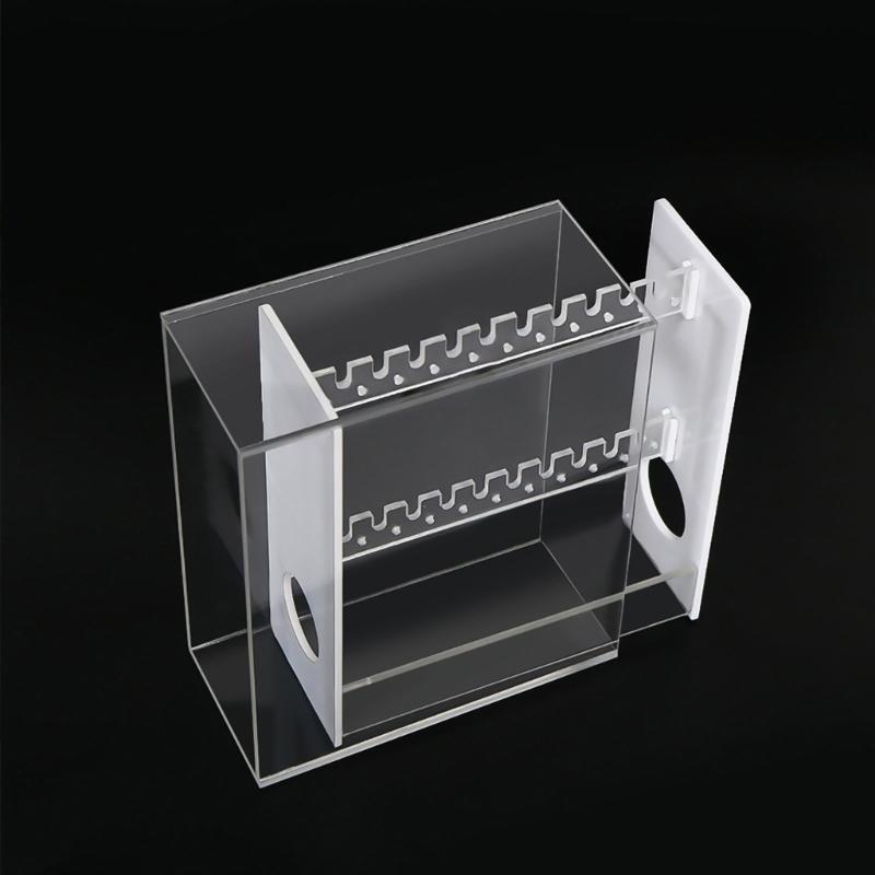 Stylish Acrylic Earring Organizer Durable and Elegant Jewelry Display Rack Versatile Storage Organizer Stand for Earring