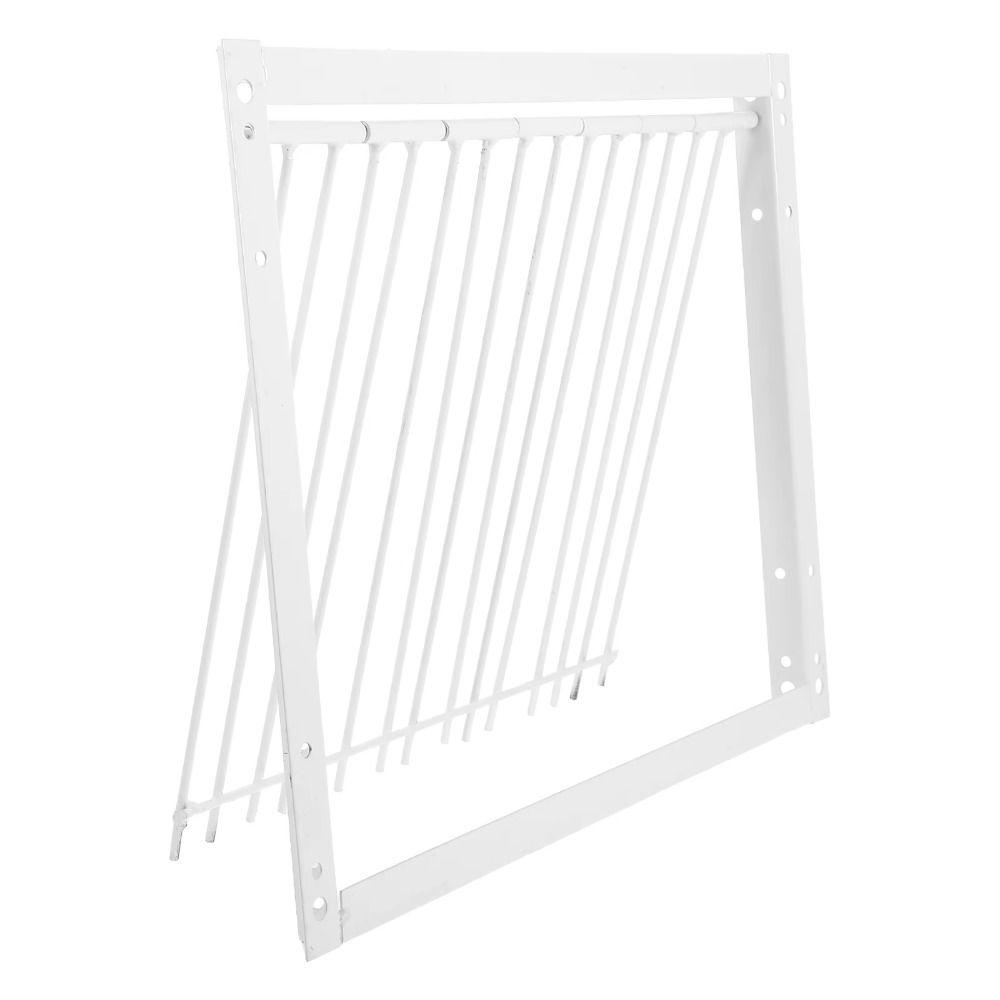 Metal Wire Bars Frame Pigeon Cage Door 30/40cm Bird Cage Entrance Pigeon Trap Door  Loft Gate