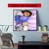 Cartoon Cute Gabbys Diamond Painting Round Diamond Mosaic Rhinestones Diamond Embroidery Craft Kit Wall Decor Without Frame