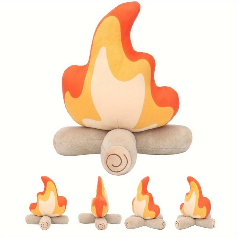 30cm simulated campfire plush toy, soft fabric. Cute decor and holiday gift for home & camping.