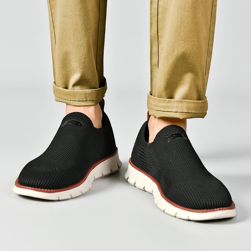 Outdoor Men Sneakers Shoes Men Loafers Lightweight Summer Fashion Breathable Mesh Men Casual Shoes Men Trainer Zapatillas Hombre
