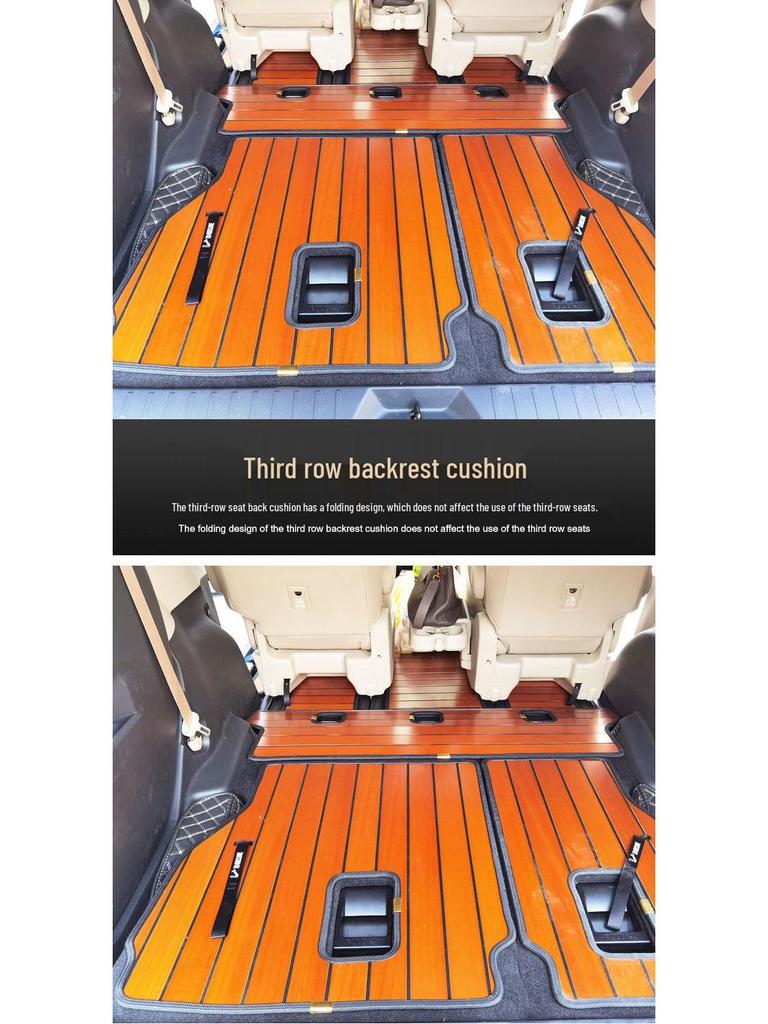 Custom Solid Wood Floor Mats for 2023 Toyota Sienna Hybrid Grandia