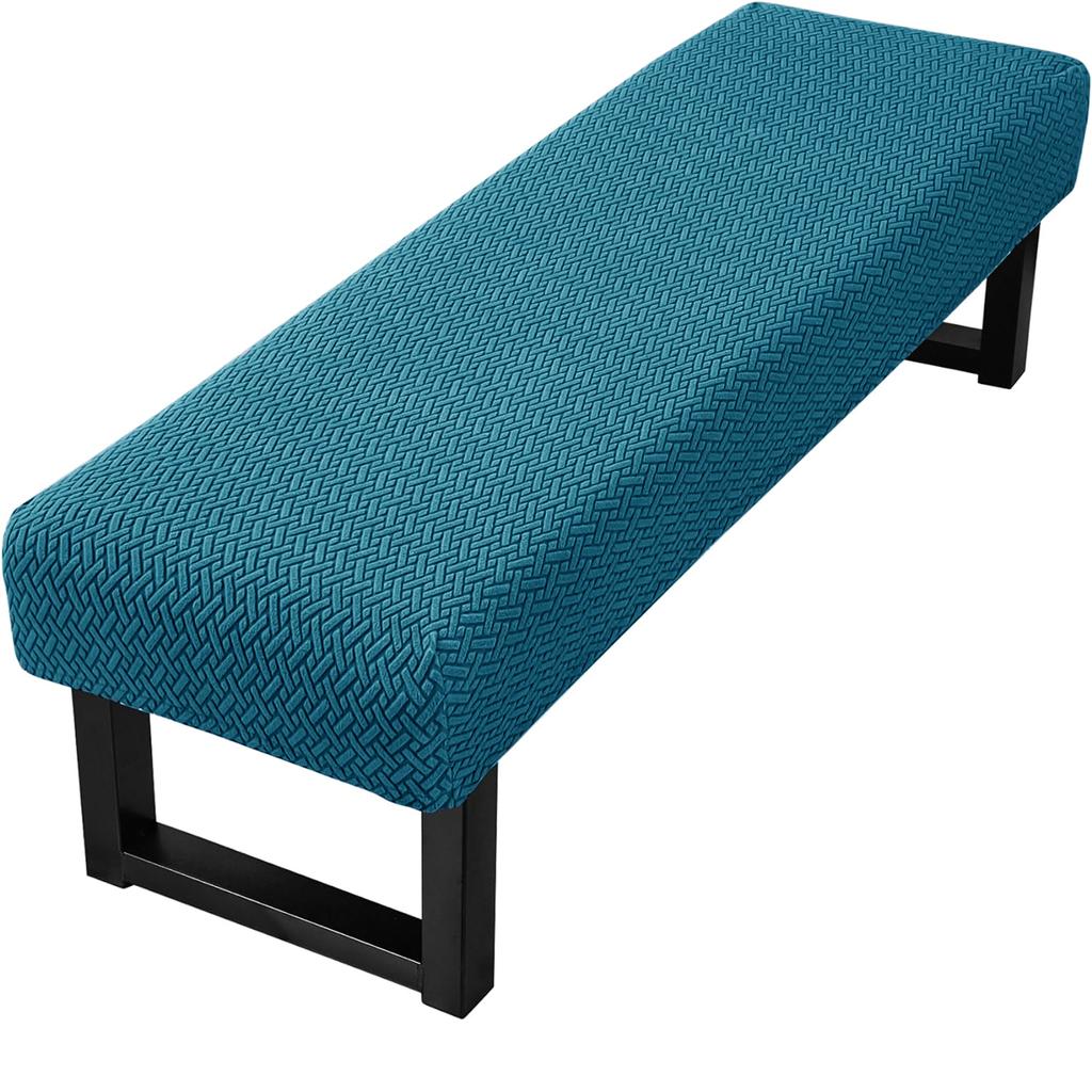 Husă elastică jacquard pentru băncuță de sufragerie pentru sufragerie, anti-praf, detașabilă, husă pentru bancă, lavabilă, protecție pentru scaun