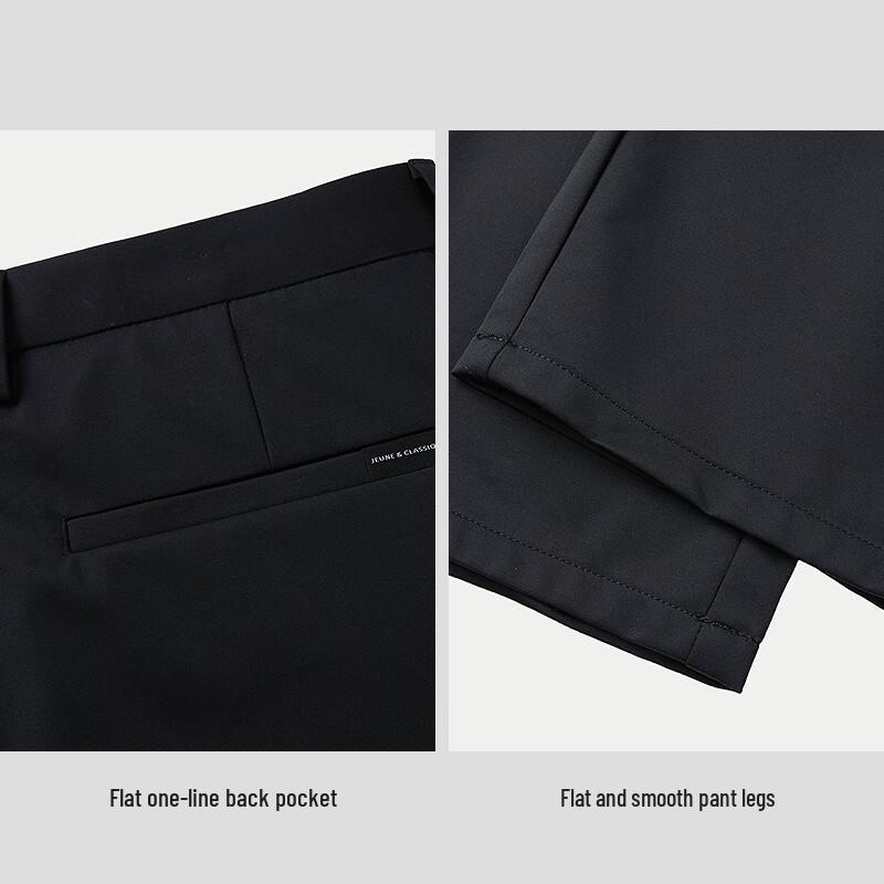 HLA Men's Micro-Stretch Straight Casual Pants