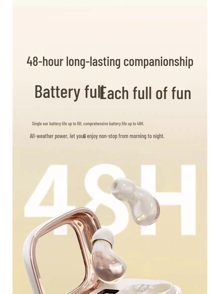 Popular Mini Wireless In-Ear Bluetooth Earphones: Sleep-Friendly, Noise Cancelling, Invisible, Long-Wear, Comfortable for Students