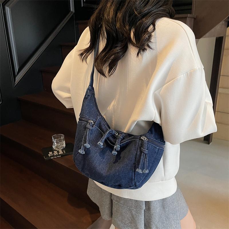 Denim Shoulder Bag Women's Tote Crossbody Bag