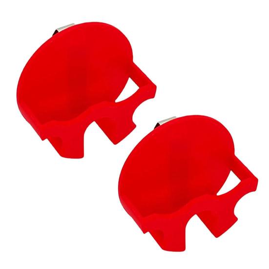 1/2Pcs Car Sun Visor Clamp Bracket Plastic Mobile Phone Holder Easy Installation Non-Slip Car Interior Accessory