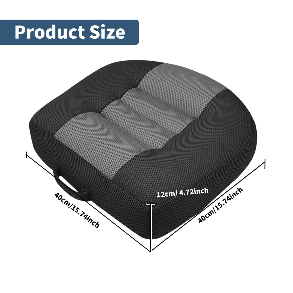 Heightening Height Car Seat Booster Mesh Design Anti-slip Car Seat Cushion Thickened Seat Pad For Broaden Driving Vision