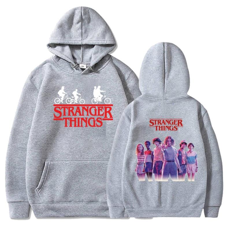 

Дивні Дива 4 Фільм Периферійний Друкований Осінньо-Зимовий Теплий Зручний Персоналізований Модний Чоловічий Жіночий Худі M сірий колір