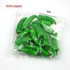 Simulated Chili Bell Pepper Fake Fruit Toy Model for Display