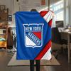 New York Rangers2 Flannel Blanket, High quality Comfortable for All Seasons, Home Decor, Warmth and Comfort