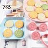 Christmas Cookie Cutters Set 8Pcs/Set Cutter Set, Santa Claus Dough Press, Stamp DIY Gingerbread Man Molds with Tree Snowflake Man, Festive