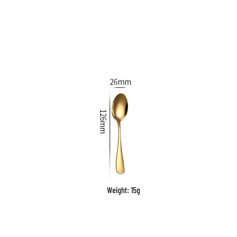 Stainless Steel Cutlery Set: Knife, Fork, Spoon, Steak Knife, Dinner Fork, Coffee Spoon, Ice Spoon, Cake Spatula for Restaurants and Hotels