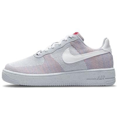 حذاء Air Force 1 Low Crater Flyknit رمادي ذئبي DC4831-002