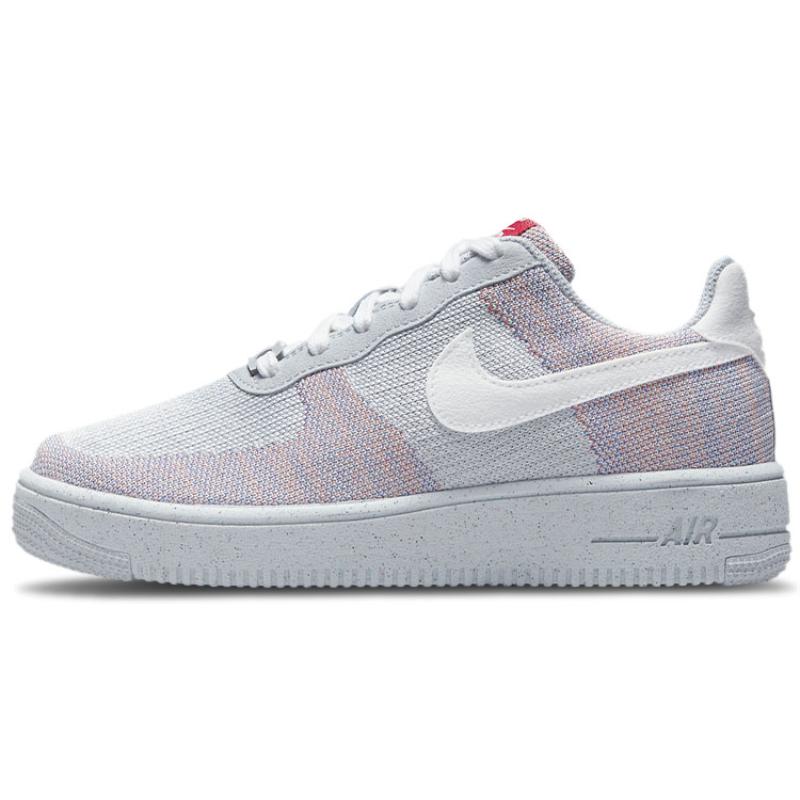 Nike Air Force 1 Low Crater Flyknit Wolf Grey Sneakers DC4831-002