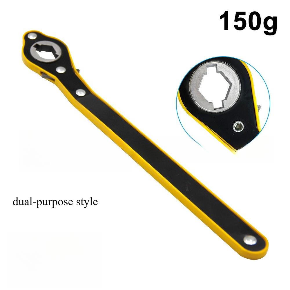 Car Mounted Small Car Universal Crank Handle Accessories with CAR Tools Car Jack Handle Lever Labor-saving Wrench Tool 1PCS