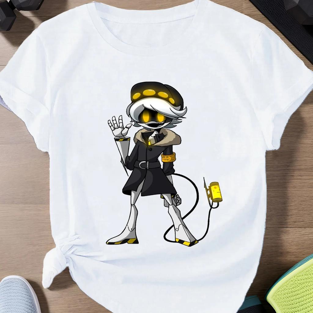 Anime Murder Drones T Shirt Women Cyn Humor Casual T Shirt Summer Top Funny Manga Unisex High Quality Short Sleeves Tees Tshirt