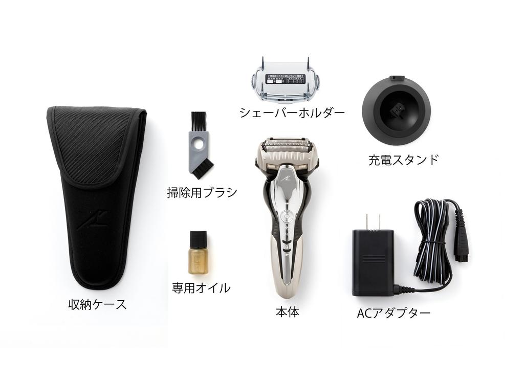 Panasonic Lamb Dash Shaver 3 Blades Bath Shaving Gold Tone Men's ES-ST8N-N