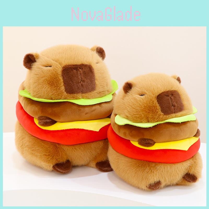 Capybara Plush Toy Stuffed Animal Pillow Soft Short Plush Gift For Girls