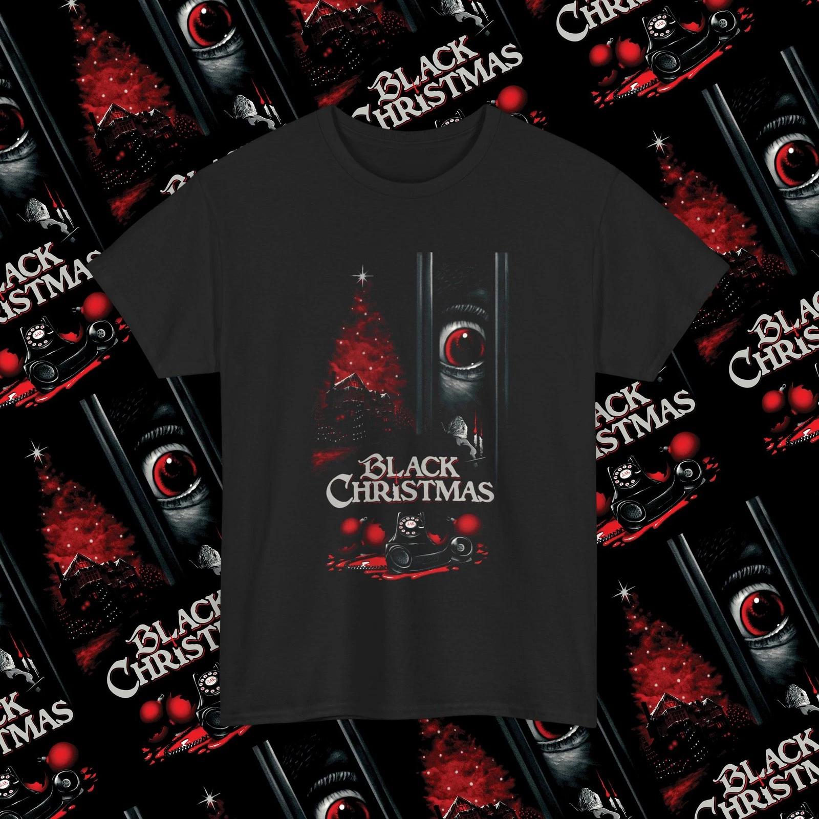 Black Christmas Horror Movie T-Shirt, Classic Slasher Film Shirt 3XL