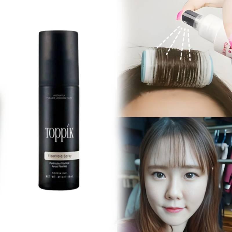 Toppik Hair Building Fibers For Men And Women Thickening Hairline And Concealing Bald Spots In Black Color