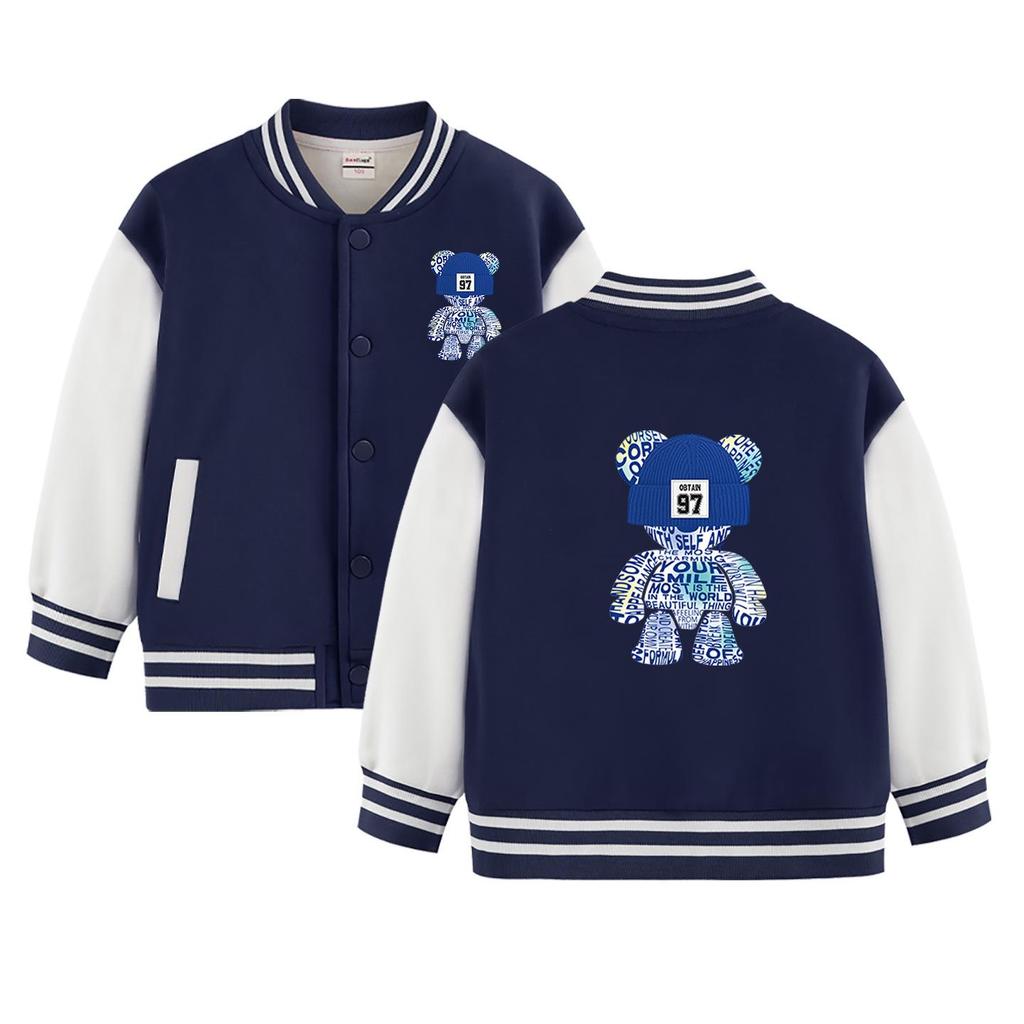 Neue amerikanische Baseballjacke für Jungen (Frühling & Herbst 2026)