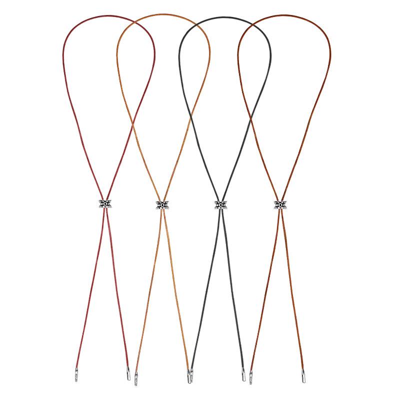 Anonymous Artisan Oldshcool Flower Bolo Tie