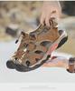 Men's Cross-Border Large Leather Outdoor River Sandals