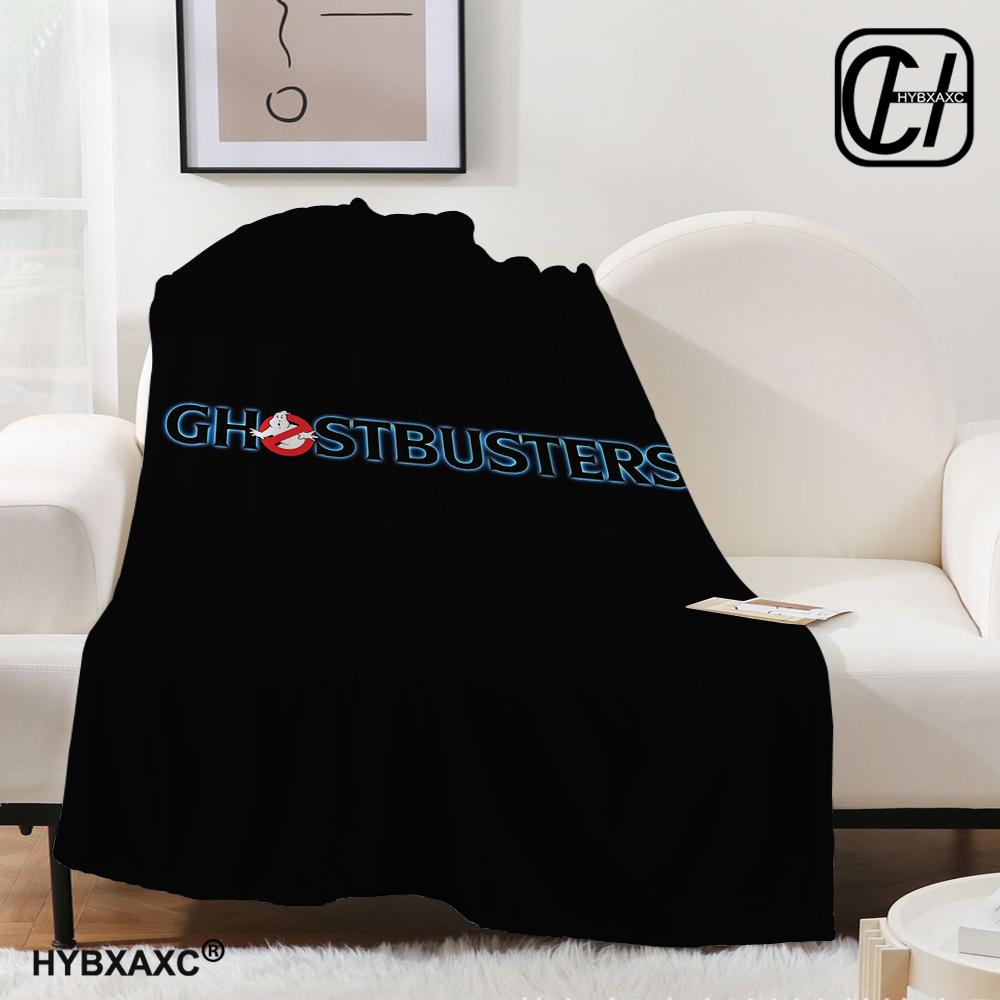 G-Ghostbusters Cartoon-Druckdecke Warme Flanelldecken Weich und Bequem Decke für Zuhause und Reisen Bettwäsche Geburtstagsgeschenk