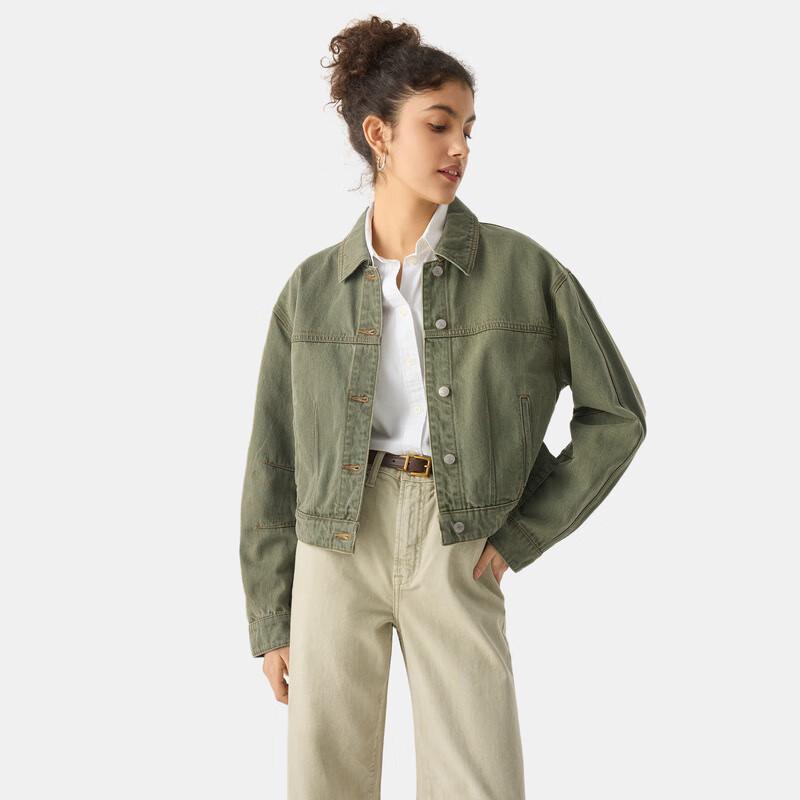 Gap Women's 2025 Spring Oversized Workwear Denim Jacket