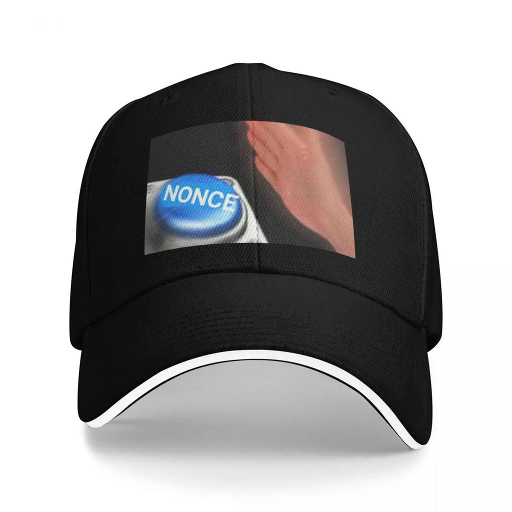 Nonce Button Meme Joke Joke Meme Novelty item Best SellerJoke Meme Novelty item Best Seller Baseball Cap