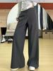 Spring/Summer Women's Slim Temperament Casual Long Suit Pants - Versatile & Petite-Friendly Design