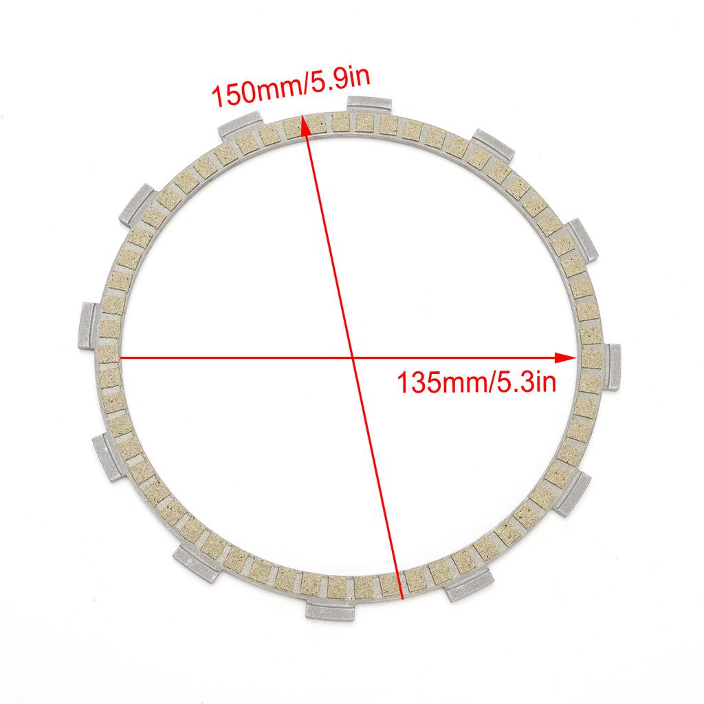 Clutch Friction Plate Kit fit for Honda RVT1000R RVT RC51 2006 22201-MAT-E00