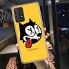 F-Felix the Cats Funny Phone Case for Samsung A54 A57 A37 A17 A14 A15 A12 A24 A34 A55 A35 A25 A52S A07 A05S A04S A22 A32 A72 Gal