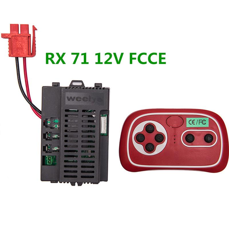 Weelye RX71 12V Kids' Electric Car Remote Control Motherboard Repair Parts