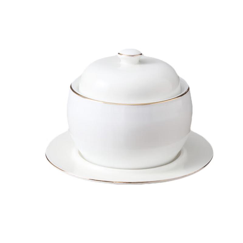 Керамический горшок для тушения и набор десертных мисок Homeglen в старинном стиле с крышкой