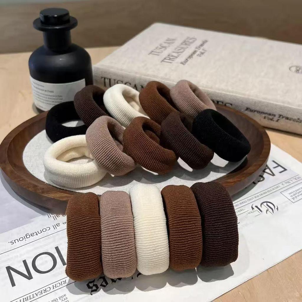 Korean Style Seamless Elastic Hair-Friendly Towel Bun Ring