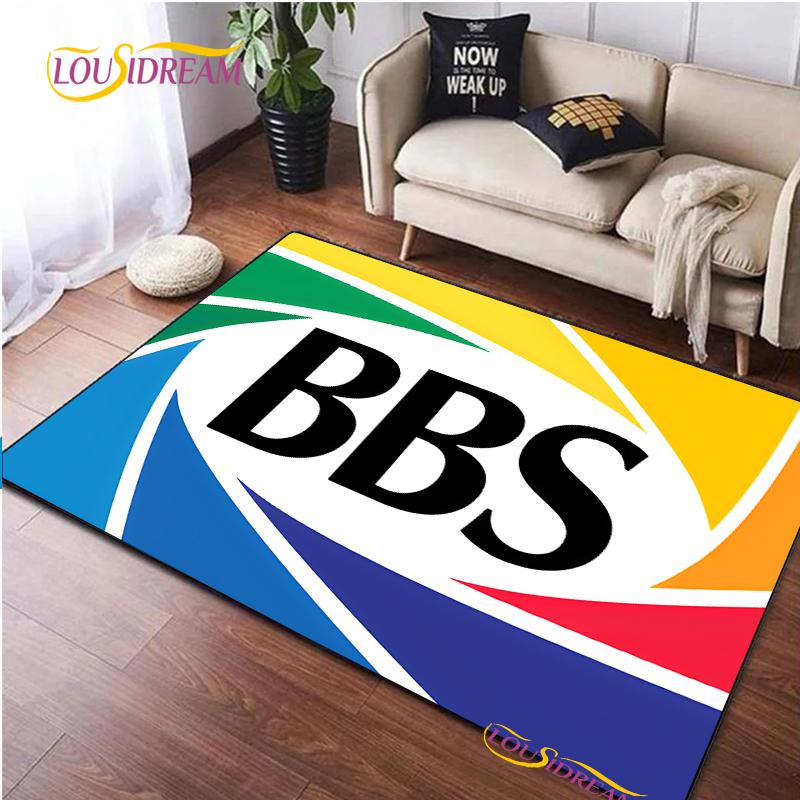 BBS Racer 3D Printed Carpet Children Play Carpet Living Room Bedroom Non-slip Carpet Photography Props Birthday Gift Alfombra