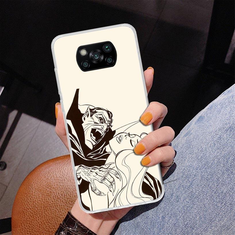 Gothic Vampire Scarlet Art Phone Case For Xiaomi Poco X7 X6 X5 Pro F7 Ultra Redmi 15C 15 13C 13 12C 12 10 10A 10C 9 9A 9C 9T Cov