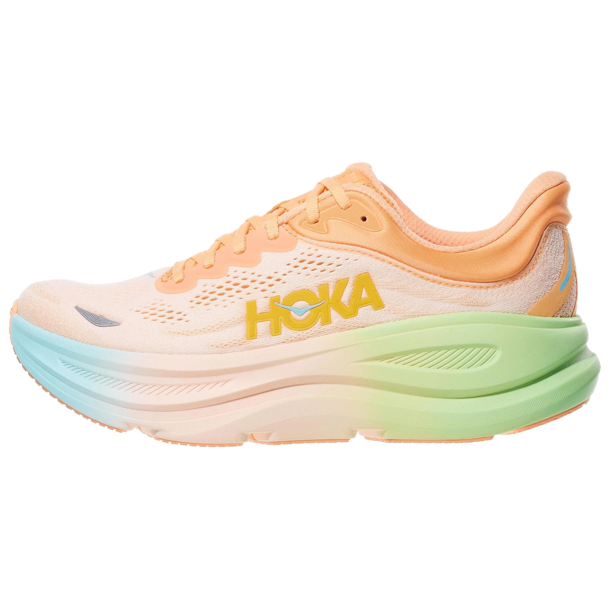 

HOKA One One Bondi 9 Модные Удобные Прочные Низкие Кроссовки Мужские Кроссовки Светло-Оранжевые 1162011-FSTP 40.5