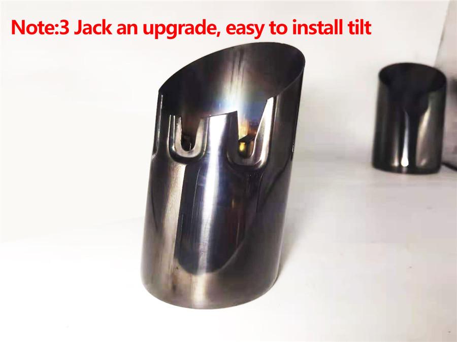 1PC 304 Stainless Steel Exhaut tips for BMW F20 F21 M135 F22 F23 M235i M240i F30 F31 335i 340i F34 GT F32 F33 435i 440i