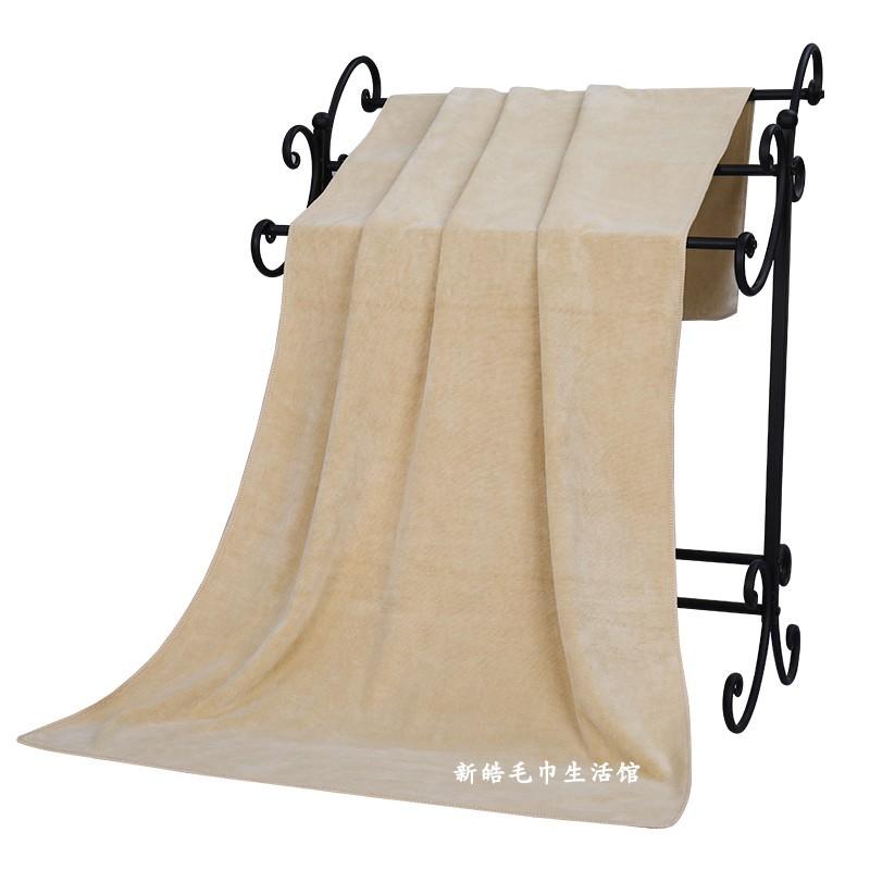 High Absorbent Premium Salon Towel Thick Hair Wrap Fast Drying Non Shedding for Beauty Spa and Salon Daily Use 75cmL верблюд