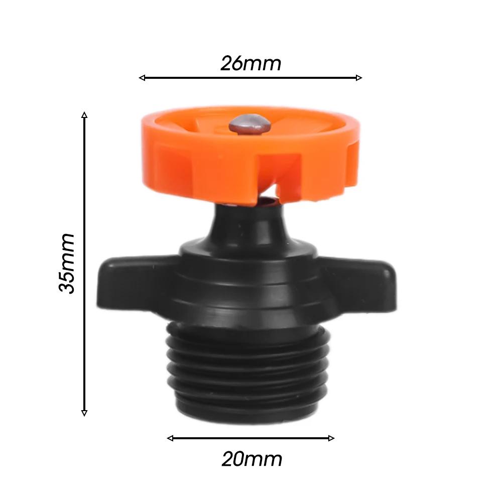 Automatic Rotation Nozzle Watering Irrigation Rotating Nozzle 360° Watering Nozzle for Garden Lawn Flower Vegetable Irrigation