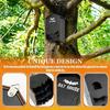 Handcrafted Bat House Decoration For Outdoor Use Natural Insect Control Solution Decorative Wooden Bat Habitat